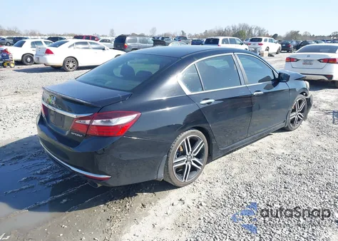 2016 Honda Accord Sport from USA, damaged, VIN 1HGCR2F52GA243591